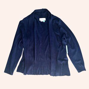 Anthropologie Cardigan Sweater Navy